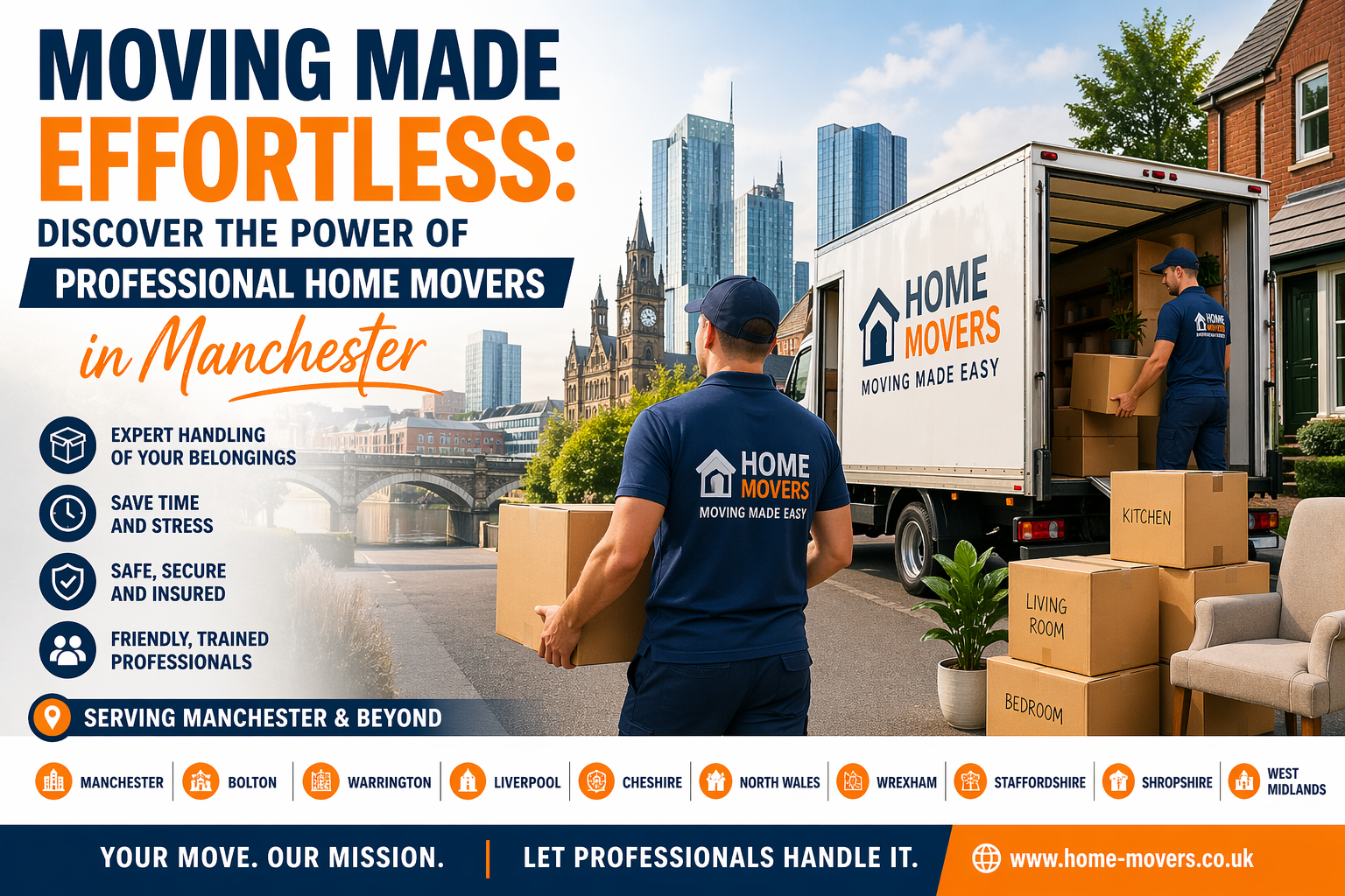 Professional Home Movers in Manchester