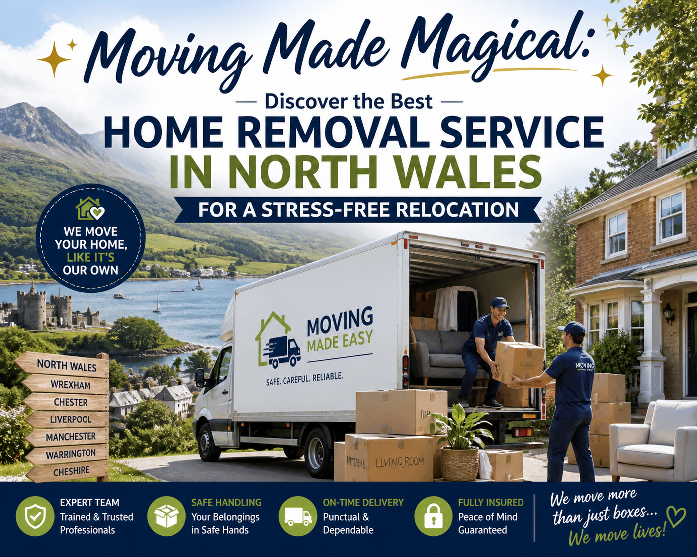 Discover the Best Home Removal Service in North Wales for a Stress-Free Relocation
