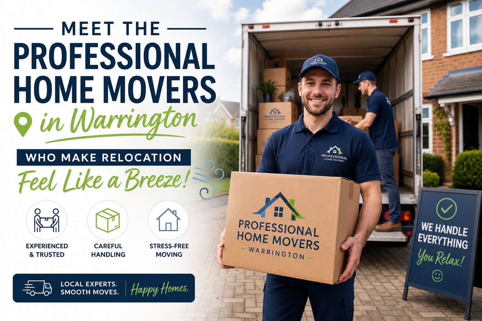 Professional Home Movers in Warrington