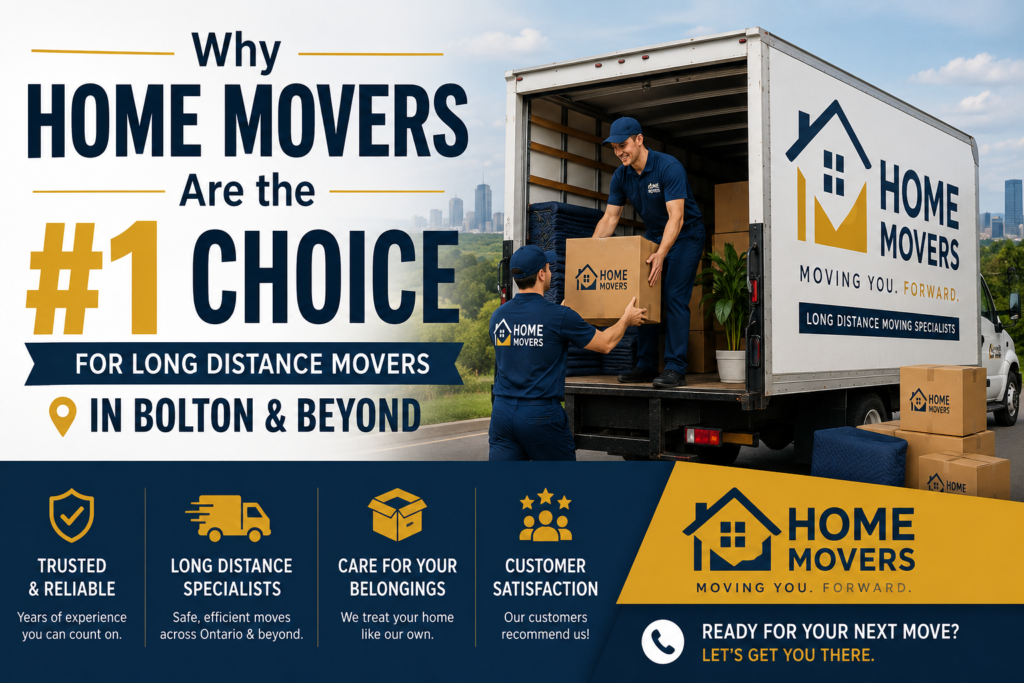 Long Distance Movers in Bolton